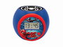 Lexibook Reloj Despertador Spiderman con Proyector y Temporizador, Proyector LED, 8 Idiomas, Para Niños, Edad Mínima 4 Años