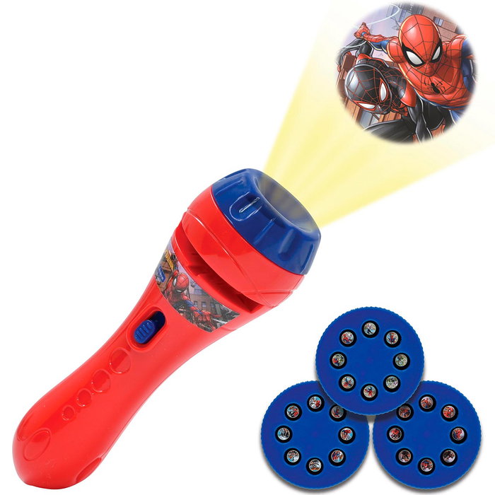 Lexibook Linterna y Proyector Spiderman LTC050SP