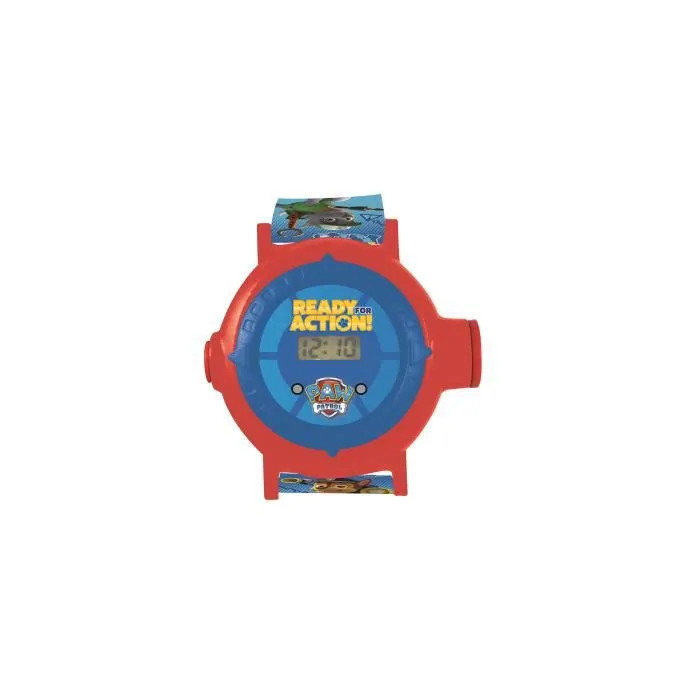LEXIBOOK Reloj Proyector Digital Patrulla Canina Paw Patrol