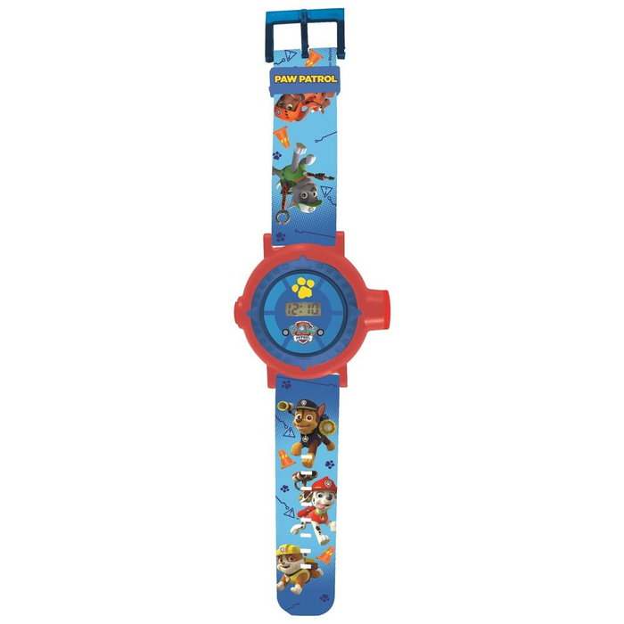 LEXIBOOK Reloj Proyector Digital Patrulla Canina Paw Patrol