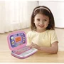 VTECH Ordi Genius Kid Rosa Computadora Interactiva para Niños - Idioma Francés - 3-7 Años