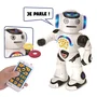 Lexibook Powerman Robot Educativo Interactivo para Jugar y Aprender Bailar Musica Pruebas Educativas Lanzador de Discos para Niños a partir de 4 Años