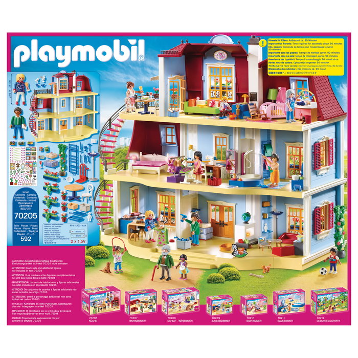 Playmobil 70205 La Maison Traditionnelle - Casa de muñecas grande