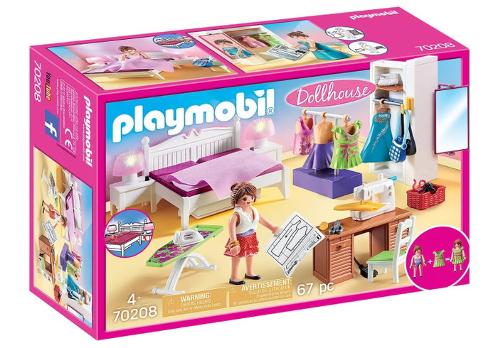 Playmobil 70208 Dormitorio con espacio para coser