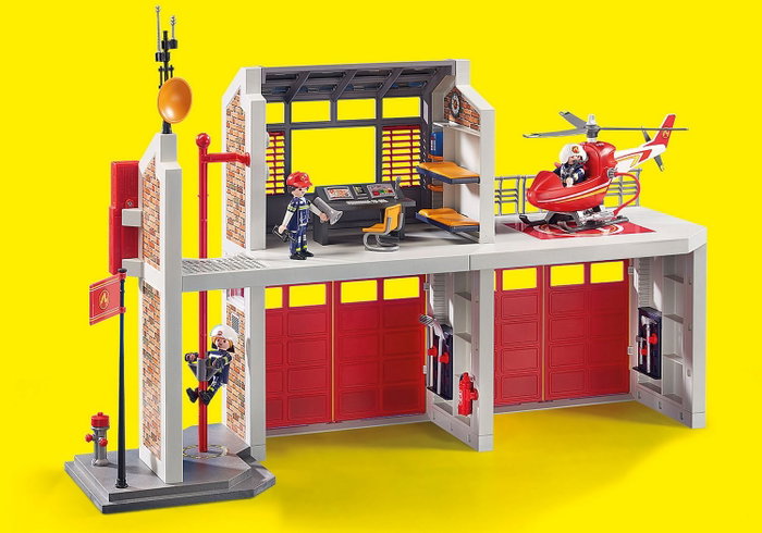 PLAYMOBIL City Action 9462 Estación de bomberos con helicóptero PLAYMOBIL City Action 9462 Estación de bomberos con helicóptero