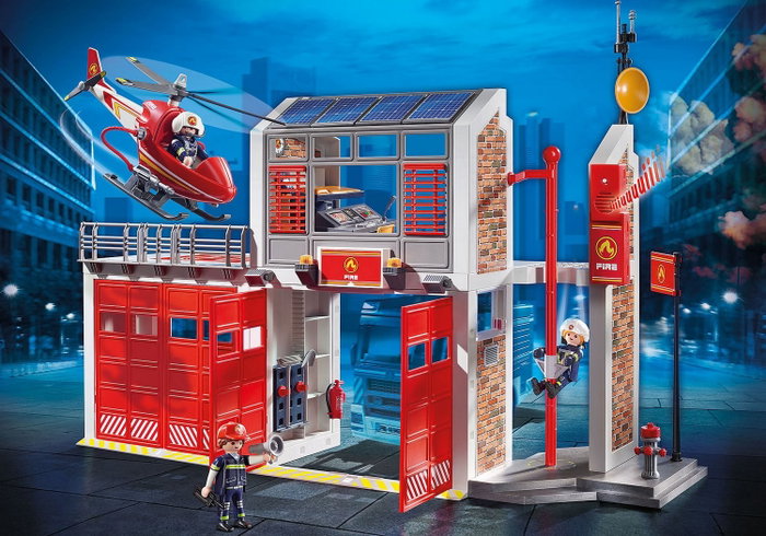 PLAYMOBIL City Action 9462 Estación de bomberos con helicóptero PLAYMOBIL City Action 9462 Estación de bomberos con helicóptero