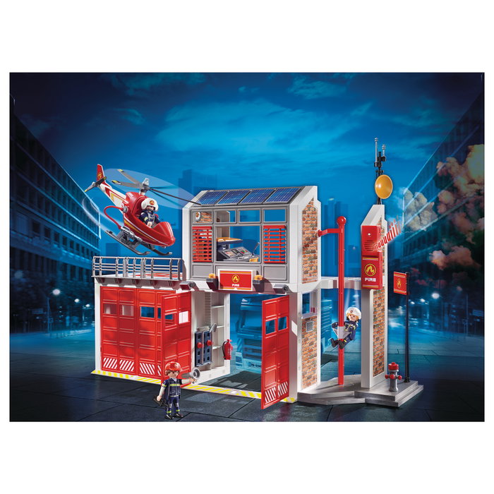 PLAYMOBIL City Action 9462 Estación de bomberos con helicóptero PLAYMOBIL City Action 9462 Estación de bomberos con helicóptero