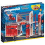 PLAYMOBIL City Action 9462 Estación de bomberos con helicóptero