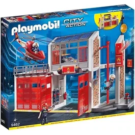 Playmobil 9462 Estación de bomberos con helicóptero City Action - Nuevo para 2019