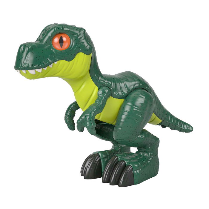 Mattel T-Rex XL GWP06 Jurassic World Imaginext Figura de Dinosaurio Grande con Brazos y Piernas Móviles +3 Años