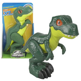 Mattel T-Rex XL GWP06 Jurassic World Imaginext Figura de Dinosaurio Grande con Brazos y Piernas Móviles +3 Años