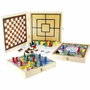Cartamundi JEUJURA Wooden Box 100 Juegos de mesa tradicionales