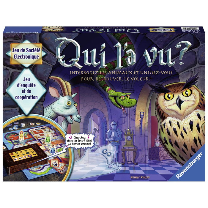 Juego de Mesa Ravensburger Who saw it? Juego de Mesa Ravensburger Who saw it?