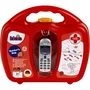 Klein Estuche Médico para Niño con Teléfono Móvil y Accesorios, Incluye Tijeras, Martillo, Pinzas, Jeringas, Estetoscopio, Monitor de Presión y Termómetro, Edad 3+