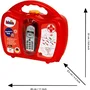 Klein Estuche Médico para Niño con Teléfono Móvil y Accesorios, Incluye Tijeras, Martillo, Pinzas, Jeringas, Estetoscopio, Monitor de Presión y Termómetro, Edad 3+