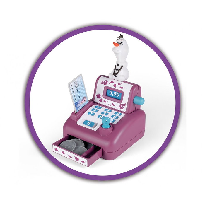 Smoby Frozen Heladería con Caja Registradora y Olaf