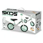 Aucune Patinete Gris y Turquesa para Aprender a Equilibrar con Rodamientos ABEC 5 y Sillín Ajustable
