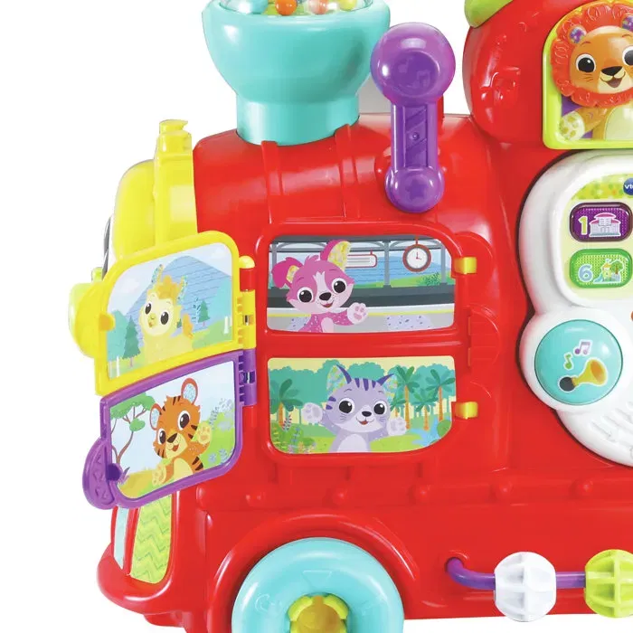 Vtech Baby Maxiloco Mon Trotti Tren 7 en 1 Andador Juego de Suelo Tabla Desmontable Portabebés Construcción Carro Deslizante 12-36 Meses Vtech Baby Maxiloco Mon Trotti Tren 7 en 1 Andador Juego de Suelo Tabla Desmontable Portabebés Construcción Carro Deslizante 12-36 Meses
