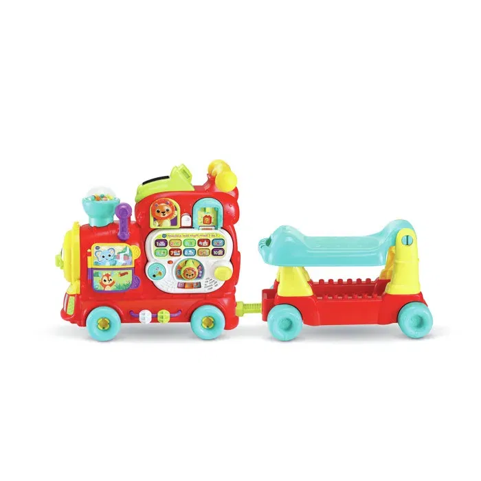Vtech Baby Maxiloco Mon Trotti Tren 7 en 1 Andador Juego de Suelo Tabla Desmontable Portabebés Construcción Carro Deslizante 12-36 Meses Vtech Baby Maxiloco Mon Trotti Tren 7 en 1 Andador Juego de Suelo Tabla Desmontable Portabebés Construcción Carro Deslizante 12-36 Meses