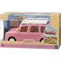 Sylvanian Families Minivan Rosa Set de Picnic para 7 Personajes