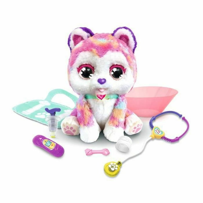 Vtech Arcoiris, Mi Cachorro Bobo - Perrito Enfermo Interactivo con Movimientos, Idioma Francés, 3-8 Años Vtech Arcoiris, Mi Cachorro Bobo - Perrito Enfermo Interactivo con Movimientos, Idioma Francés, 3-8 Años