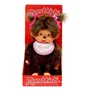 Bandai Monchhichi Babero Niña Rosa 20 cms