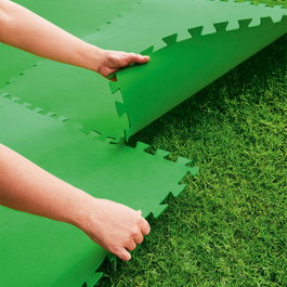 Bestway Suelo Piscina Foam Verde 9 Piezas 78x78 cm
