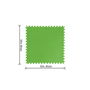 Bestway Suelo Piscina Foam Verde 9 Piezas 78x78 cm Jardin 58636