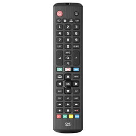 One For All Mando a Distancia de Repuesto para LG TV, Compatible con Netflix y Barras de Sonido, No Requiere Programación