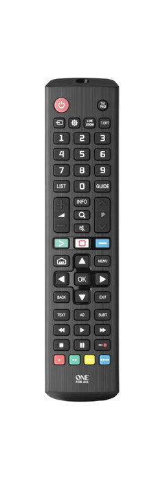 One For All URC4911 Mando a distancia de repuesto para LG TV