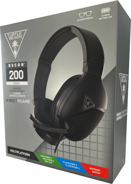 Turtle Beach Recon 200 Gen 2 Stereo Gaming-Headset Turtle Beach Recon 200 Gen 2 Stereo Gaming-Headset