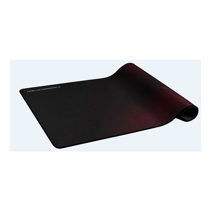 Asus ROG Scabbard II Alfombrilla de ratón Gaming Negro y Rojo