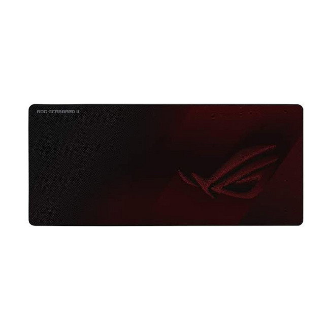 Asus ROG Scabbard II Alfombrilla de ratón Gaming Negro y Rojo