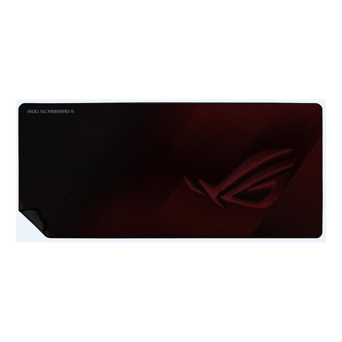 Asus ROG Scabbard II Alfombrilla de ratón Gaming Negro y Rojo