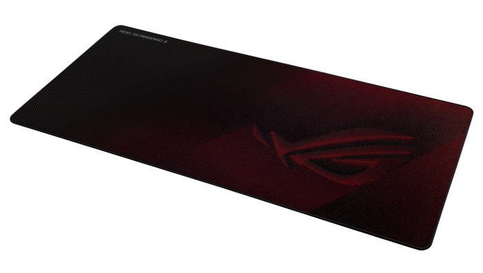 Asus ROG Scabbard II Alfombrilla de ratón Gaming Negro y Rojo