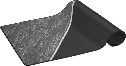 Asus 90MP00K3-B0UA00 Alfombrilla de Ratón para Gaming ROG Sheath BLK LTD Negro Gris Blanco 900mm x 440mm Tela Caucho Bordes Rematados Base Antideslizante