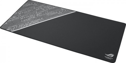Asus 90MP00K3-B0UA00 Alfombrilla de Ratón para Gaming ROG Sheath BLK LTD Negro Gris Blanco 900mm x 440mm Tela Caucho Bordes Rematados Base Antideslizante