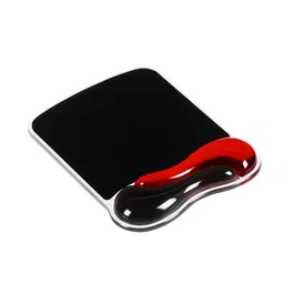 Kensington Alfombrilla Duo Gel con Reposamuñecas Negro/Rojo