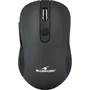 Bluestork Mouse Inalámbrico para Juegos 2.4 Ghz 6 Botones Negro Compatible con Mac y Windows