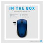 HP Ratón inalámbrico 220 Azul Lumiere