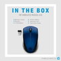 HP Ratón inalámbrico 220 Azul Lumiere