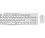 Logitech 920-009820 - Combo Teclado y Ratón MK295 Silent Wireless Inalámbrico RF AZERTY Francés Blanco, Teclado Completo 100% Silencioso con Altura Ajustable, Ratón Óptico Incluido