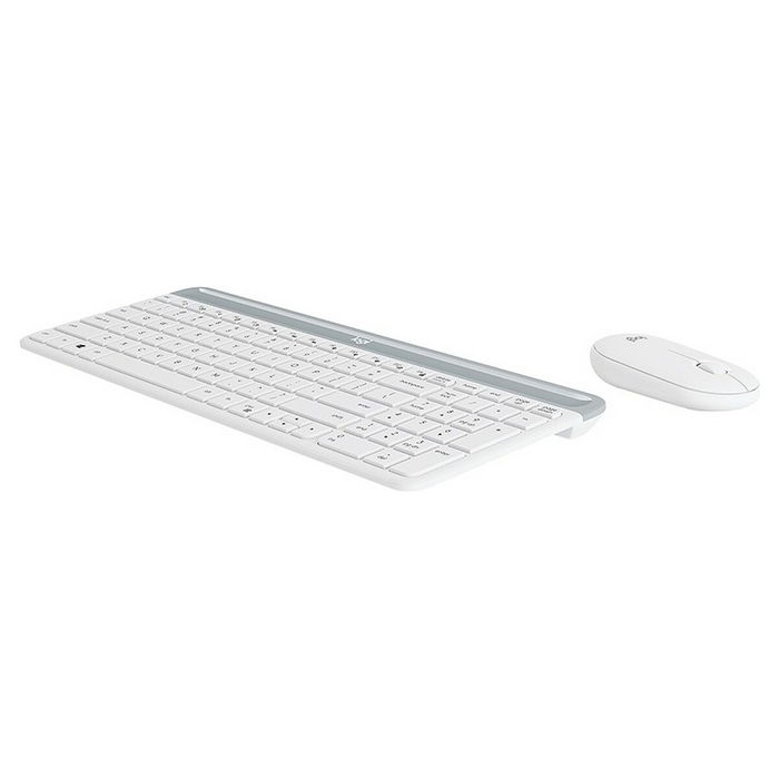 Teclado y Ratón Logitech MK470 Blanco Francés AZERTY