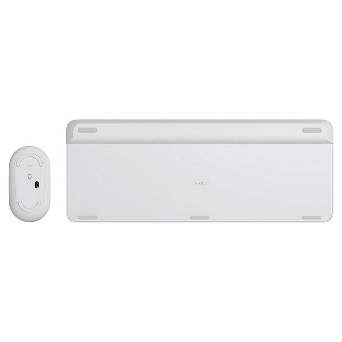 Teclado y Ratón Logitech MK470 Blanco Francés AZERTY