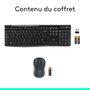 Logitech MK270 Combo de Teclado y Ratón Inalámbrico con Distribución Francesa AZERTY