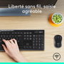 Logitech MK270 Combo de Teclado y Ratón Inalámbrico con Distribución Francesa AZERTY