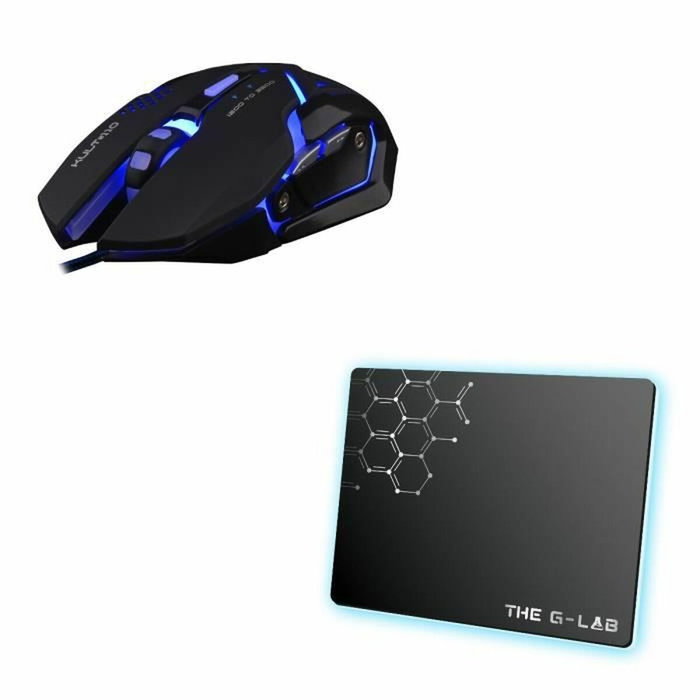 The G-Lab Combo Argon con Teclado Retroiluminado FR, Mouse, Auriculares Korp 100 y Alfombrilla The G-Lab Combo Argon con Teclado Retroiluminado FR, Mouse, Auriculares Korp 100 y Alfombrilla