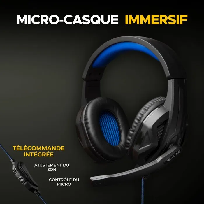 The G-Lab COMBO ARGON Teclado Retroiluminado + Mouse Recubrimiento Suave + Auriculares KORP 100 + Alfombrilla Antideslizante Gaming