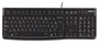 Logitech K120 Teclado USB AZERTY Francés Negro