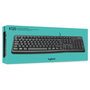 Logitech K120 Teclado USB AZERTY Francés Negro